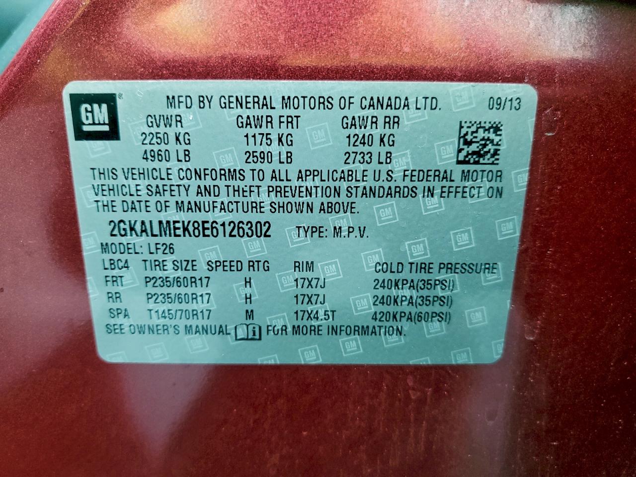 GMC Terrain Sle Image 8