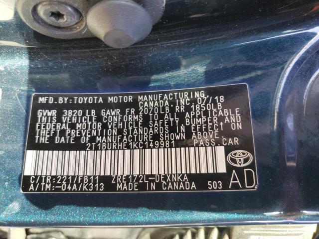 Toyota Corolla L Image 11