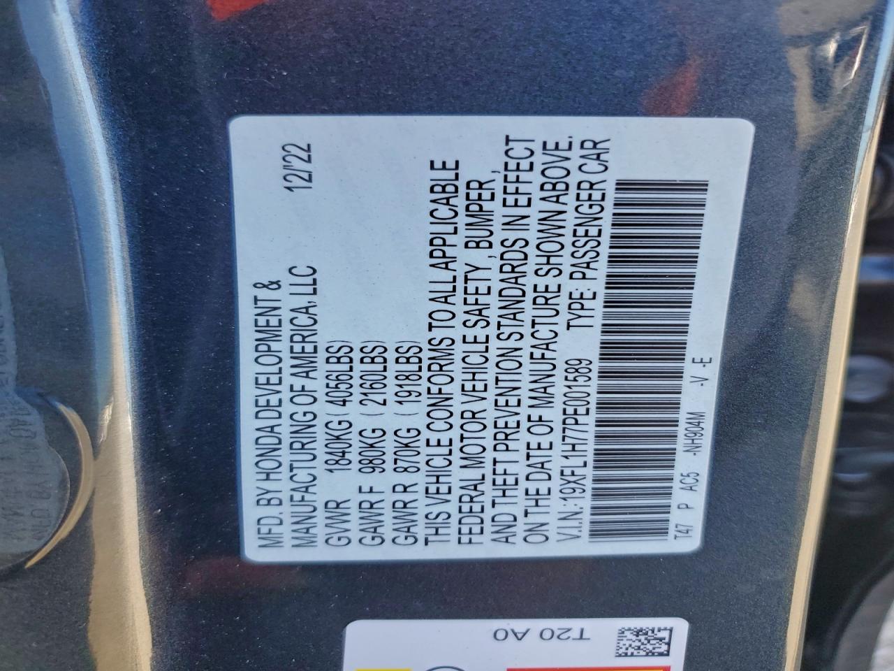 Honda Civic Exl Image 8