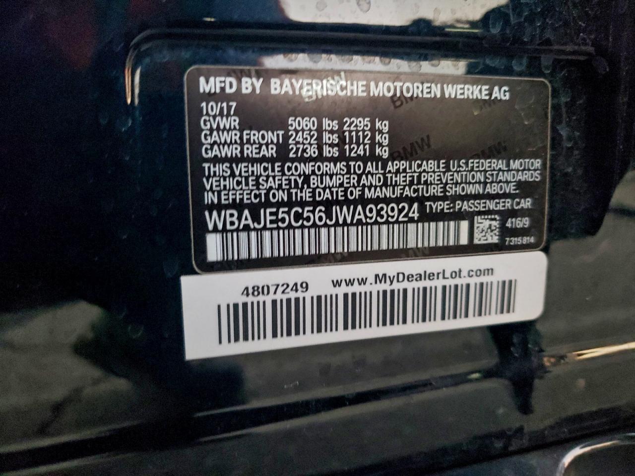 BMW 5 Series I Image 11