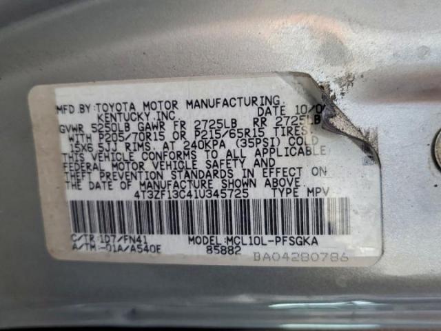 Toyota Sienna Le Image 10