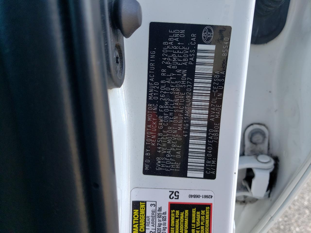 Toyota Camry Se Image 13