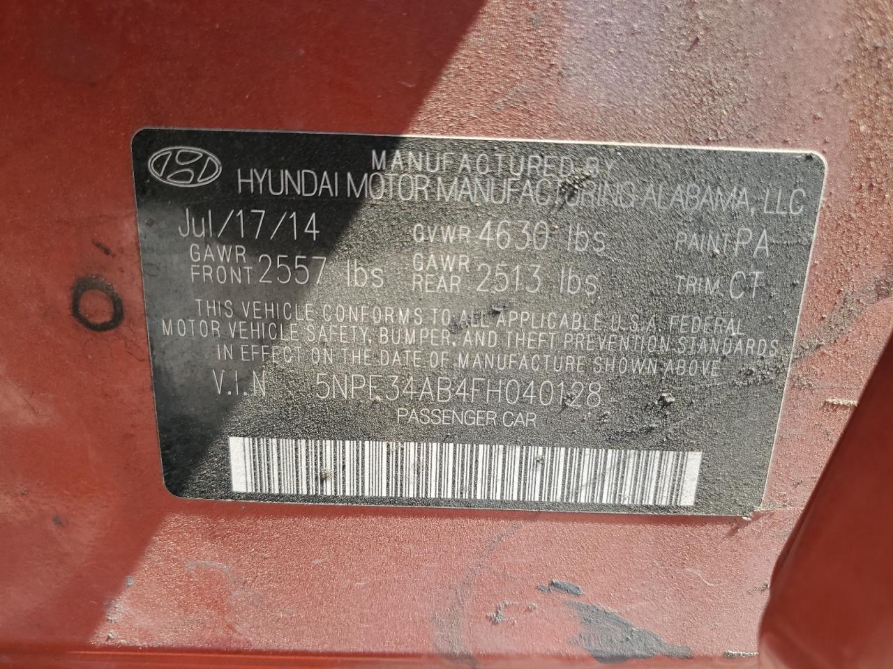 Hyundai SONATA Sport Image 10