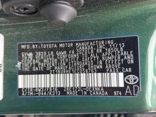 Toyota Corolla L Image 8