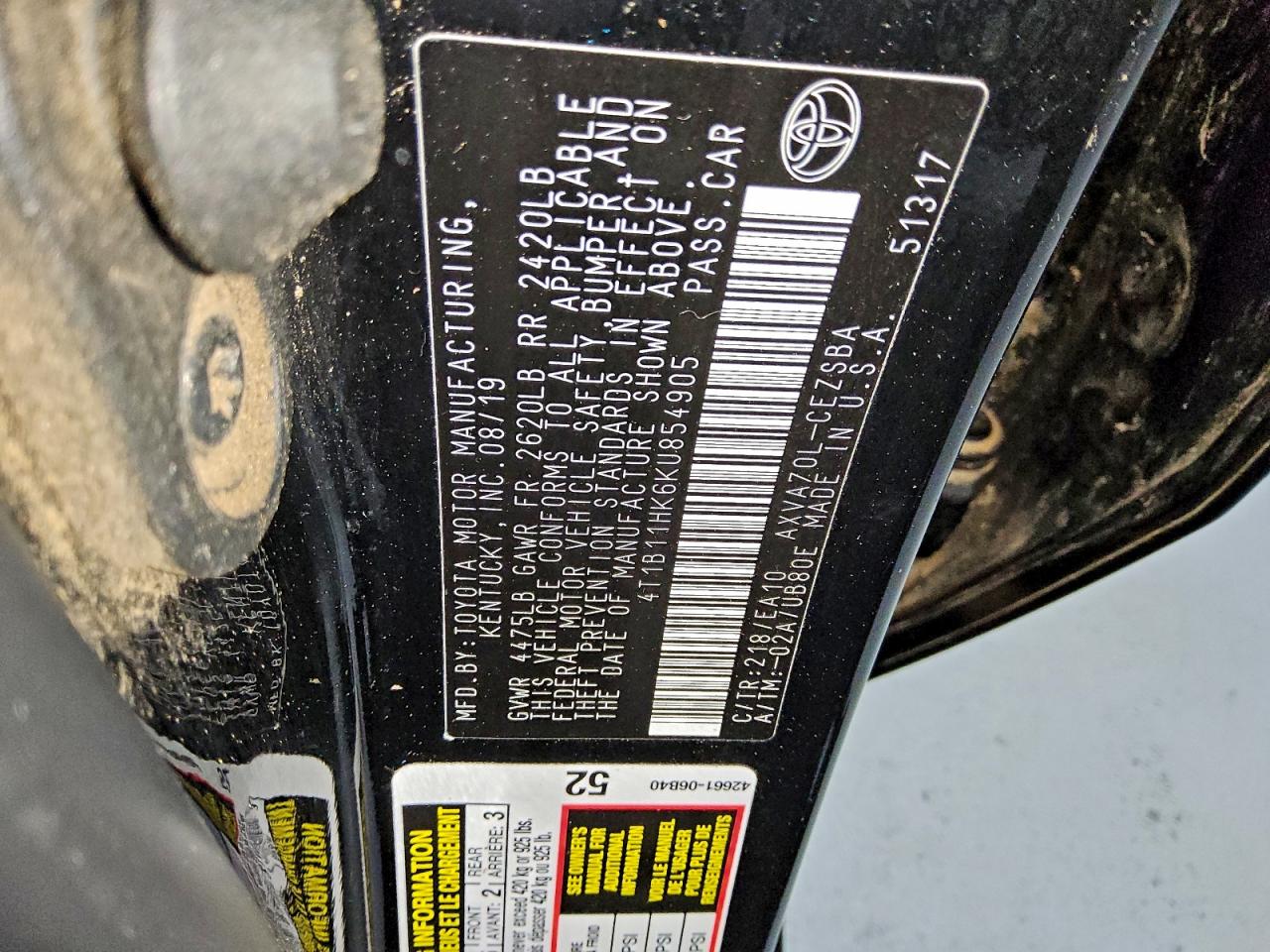 Toyota Camry L Image 7