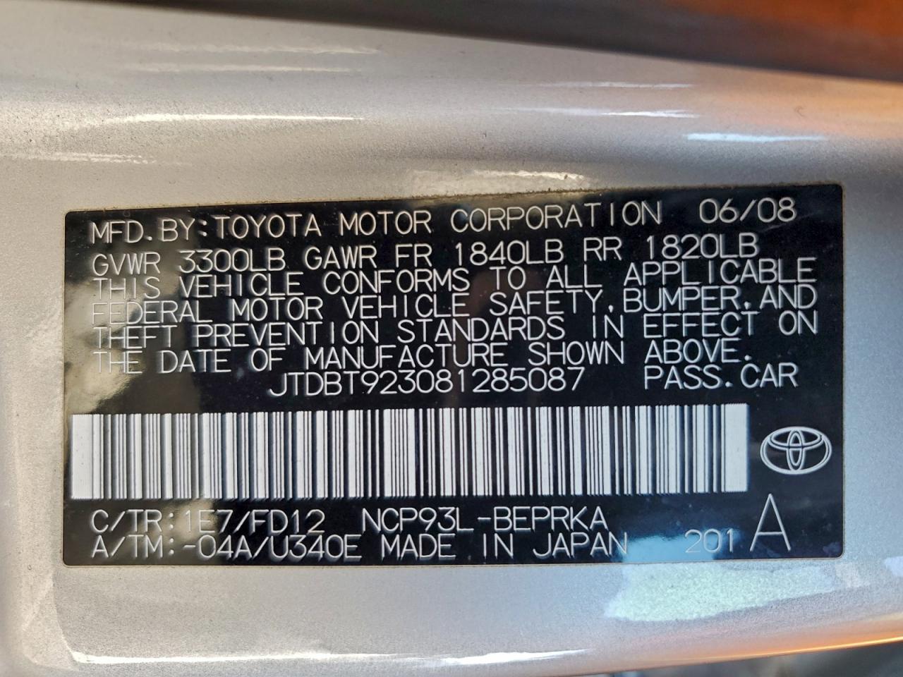 Toyota Yaris Image 8