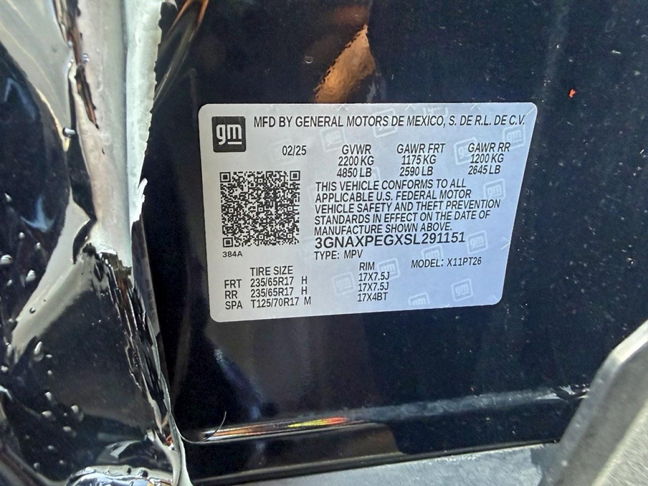 Chevrolet Equinox Lt Image 9