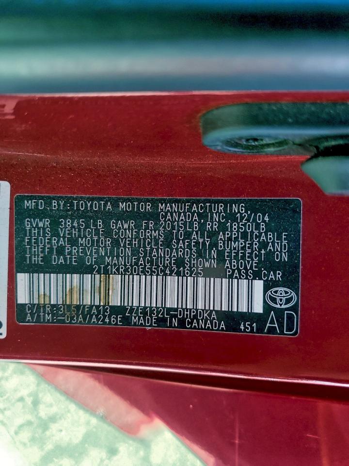 Toyota Corolla Xr Image 9