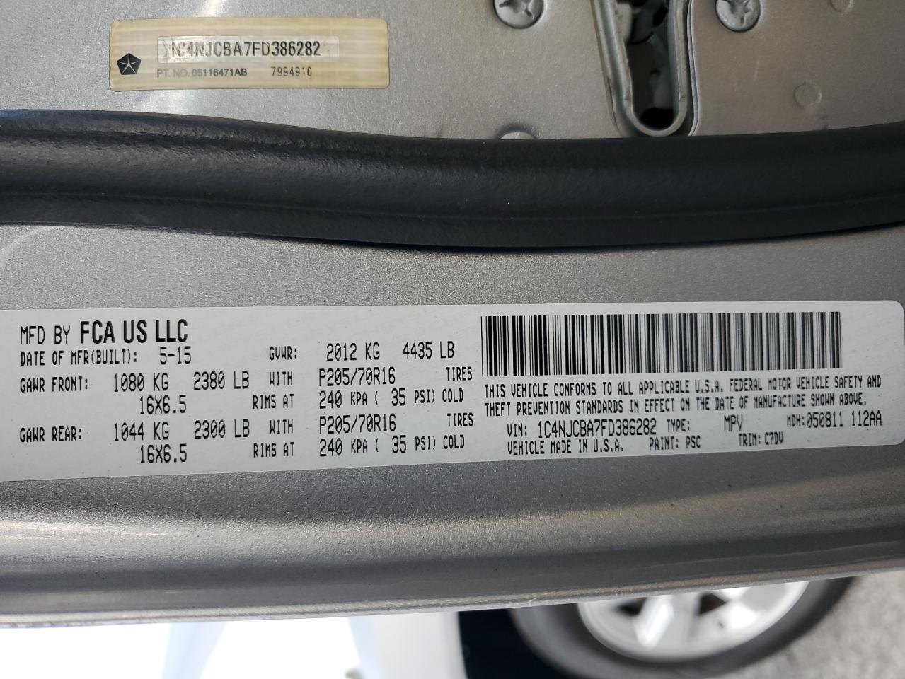 Jeep Compass Sport Image 13