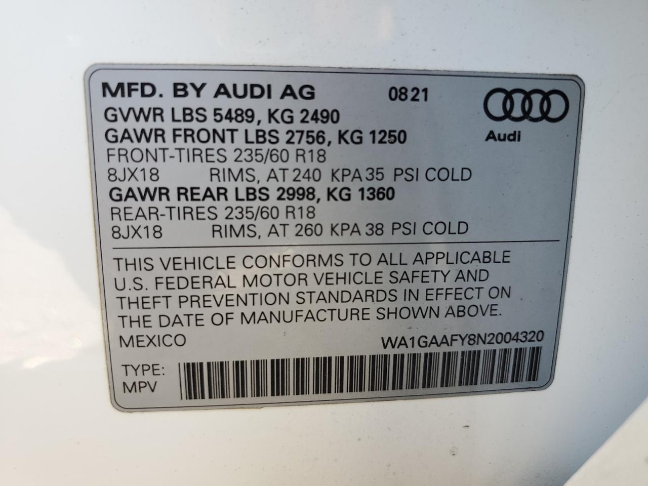 Audi Q5 Premium 45 Image 12