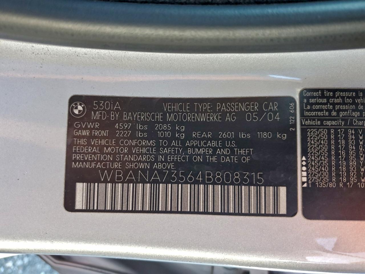 BMW 5 Series I Image 4