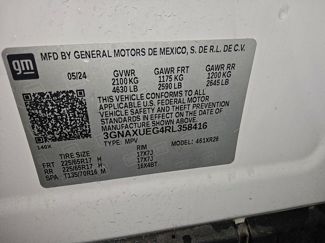 Chevrolet Equinox Lt Image 13