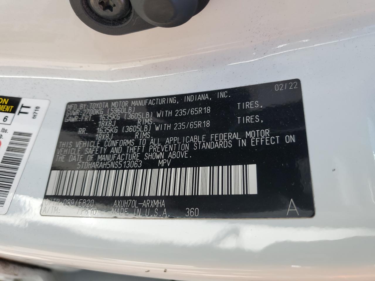 Toyota Highlander Hybrid Xle Image 11