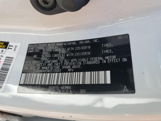 Toyota Highlander Hybrid Xle Image 11