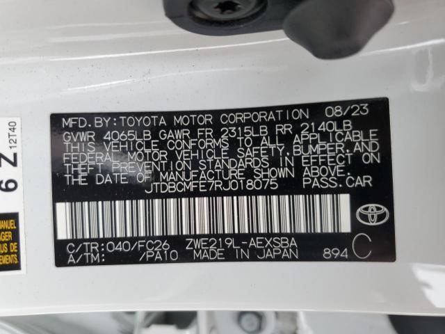 Toyota Corolla Le Image 6