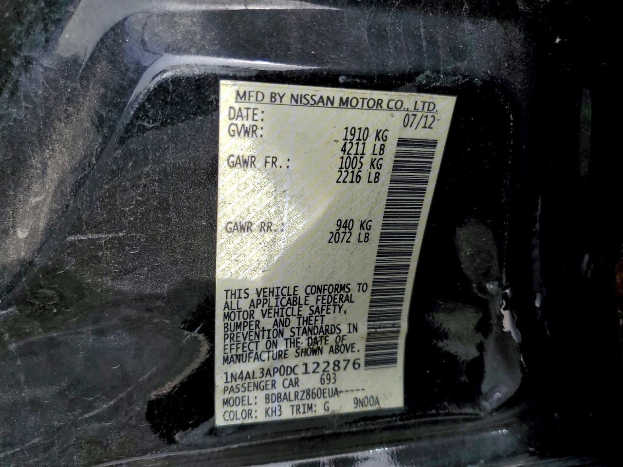 Nissan Altima 2.5 Image 2