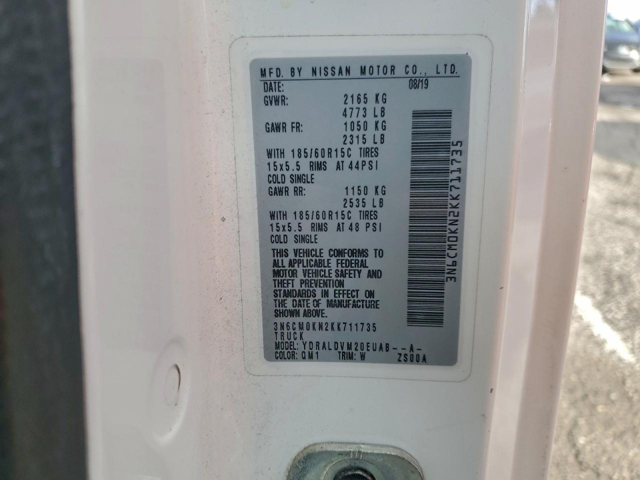 Nissan Nv 2.5s Image 13