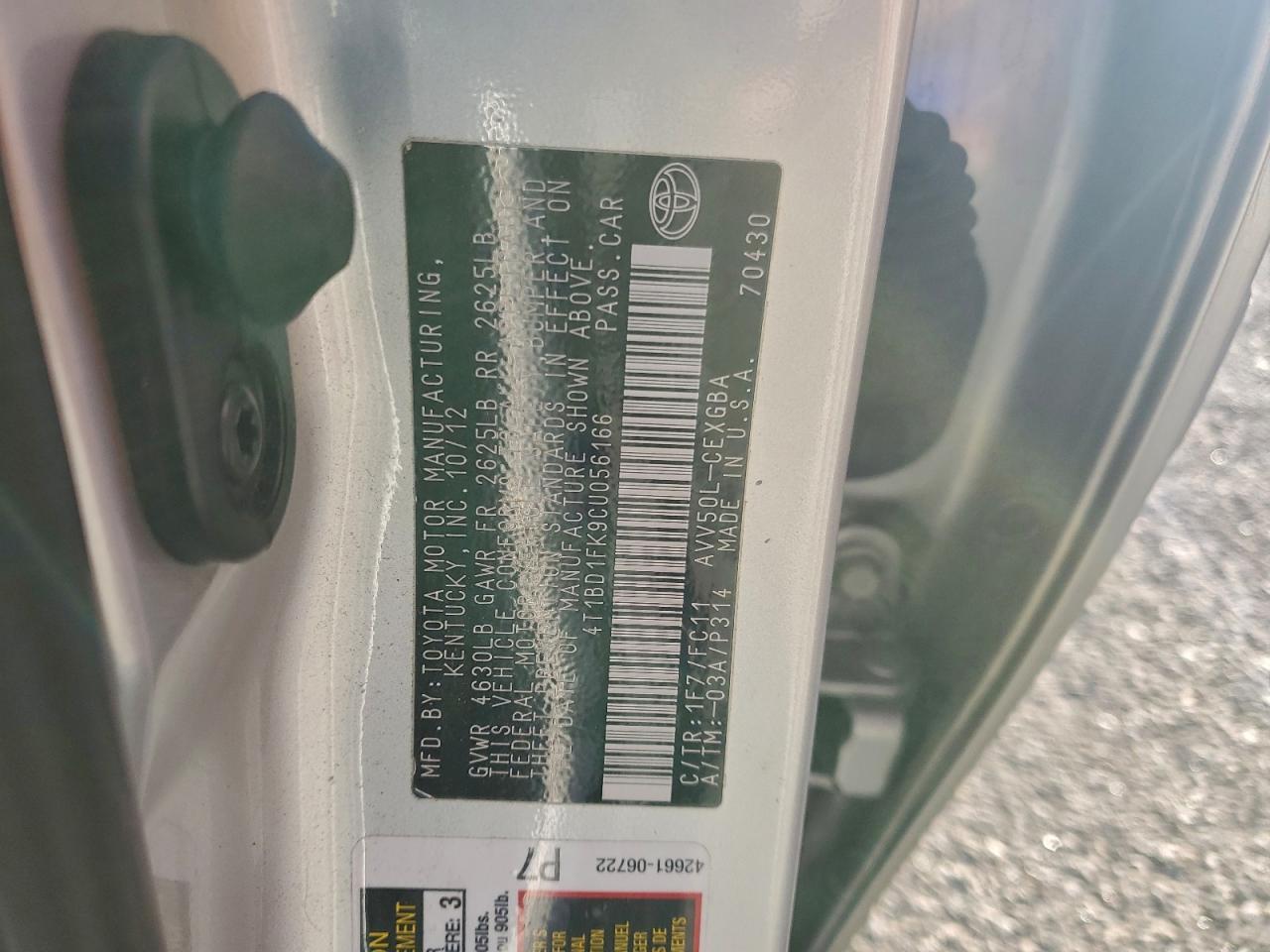 Toyota Camry Hybrid Image 7