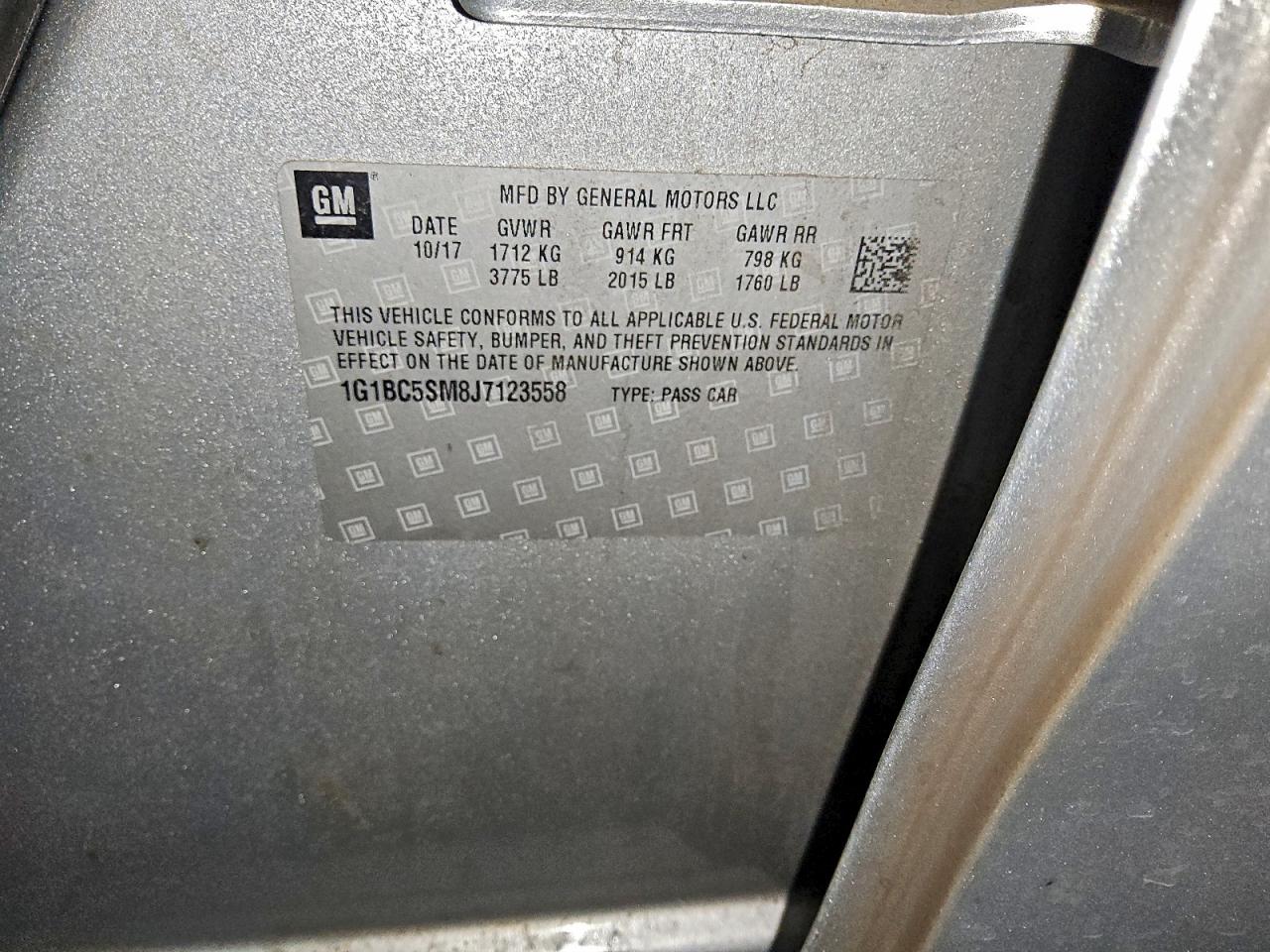 Chevrolet Cruze Ls Image 9