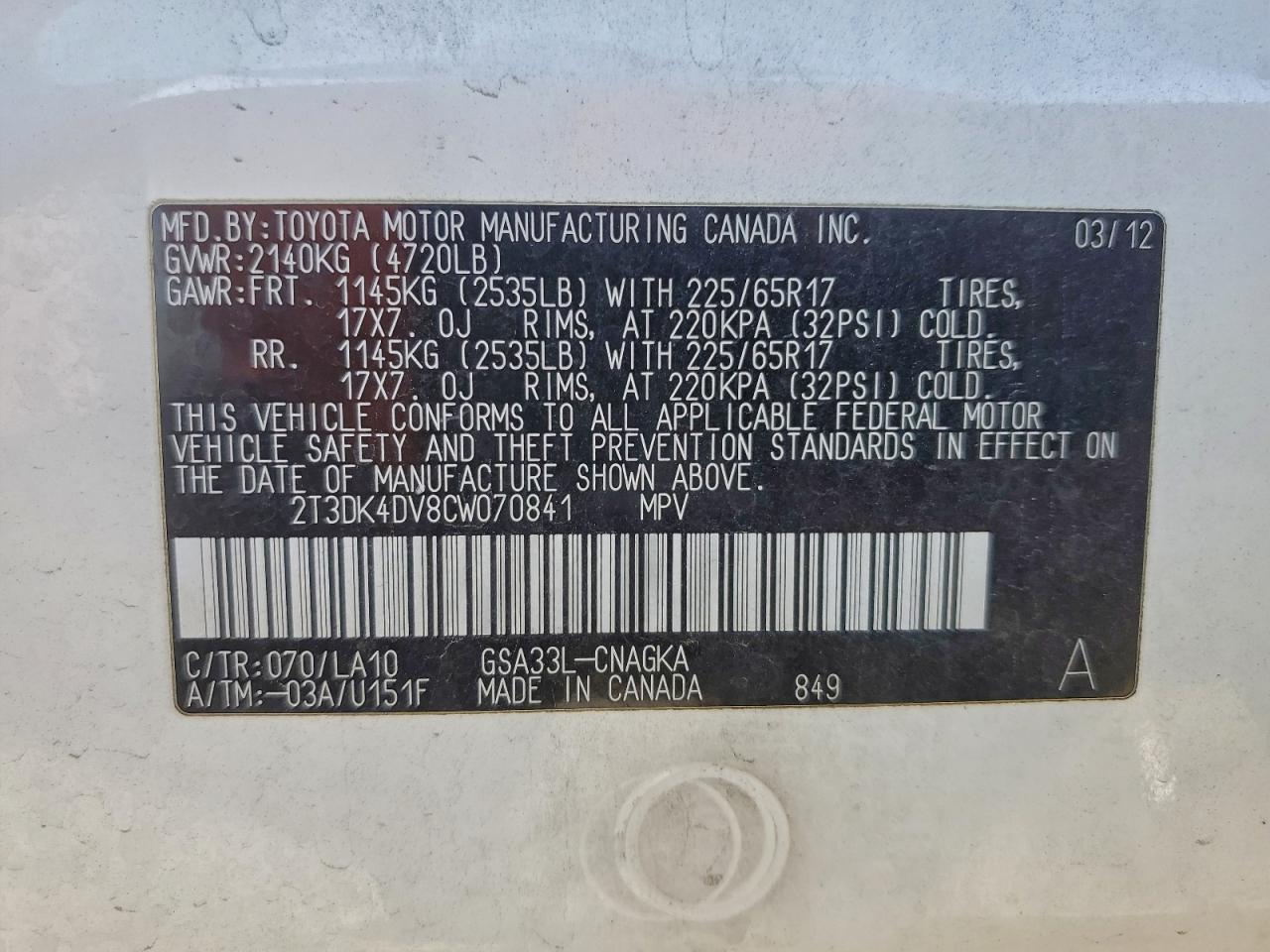 Toyota RAV4 Limited Image 9