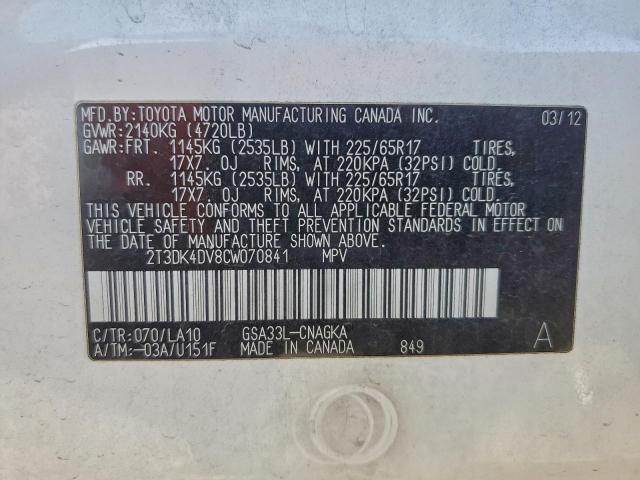 Toyota RAV4 Limited Image 9