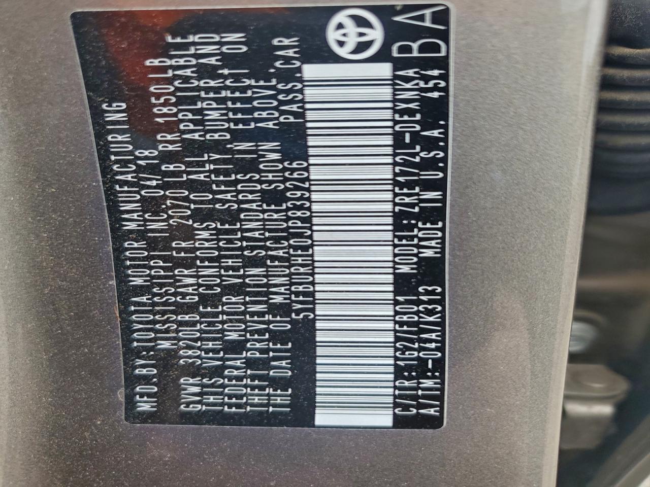 Toyota Corolla L Image 10