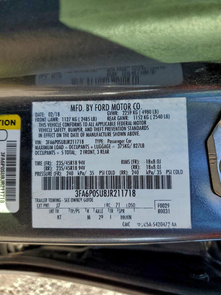 Ford Fusion Titanium/platinum Phev Image 5