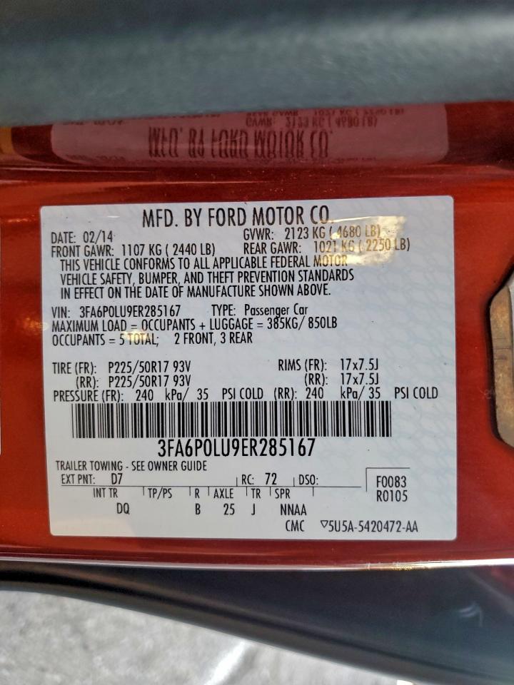 Ford Fusion Se Hybrid Image 9