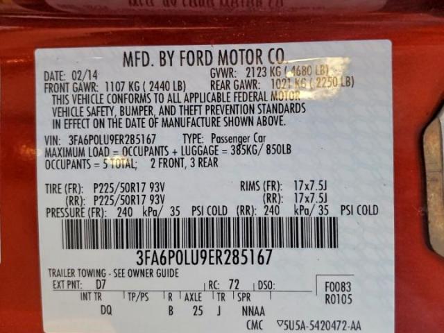 Ford Fusion Se Hybrid Image 9