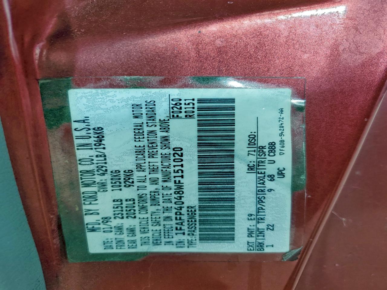 Ford Mustang Image 8