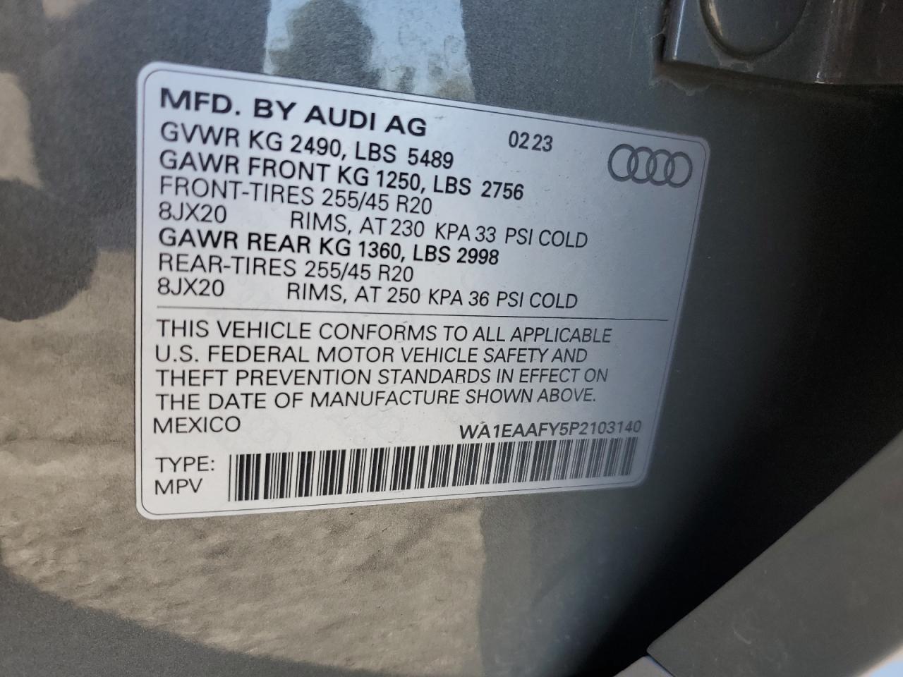 Audi Q5 Premium Plus 45 Image 11
