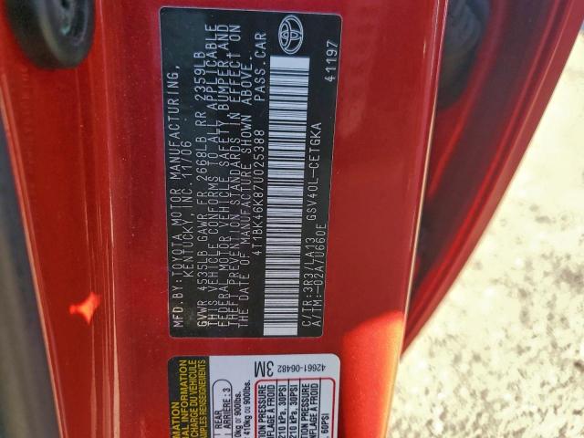 Toyota Camry Le Image 9